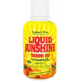 Natures Plus Liquid Sunshine Vitamin D3 5000IU 473ml