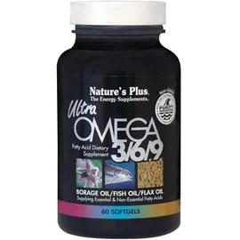 Natures Plus, Ultra Omega 3 6 9, 1200 mg, 60 softgels