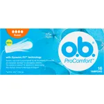 O.B.® ProComfort Super Ταμπόν Για Μέτρια - Μεγάλη Ροή 16 Τεμάχια