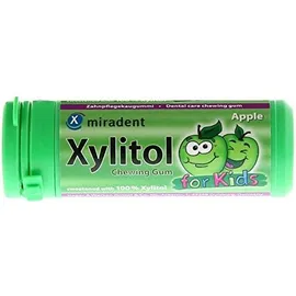 Miradent, Xylitol for Kids πράσινο μήλο 30τμχ
