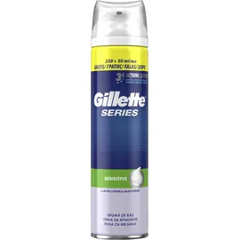 Gillette - Αφρός Ξυρίσματος Sensitive 250+50ml Δώρο