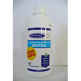 Ecofarm Αλκοολούχος Λοσιόν 70˚ Neutral 350ml