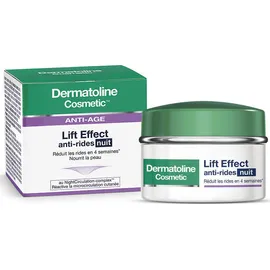 Dermatoline Cosmetic Lift Effect Night Cream Αντιρυτιδική Κρέμα Νύχτας, 50ml