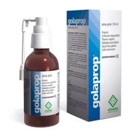Erbozeta Golaprop Spray Για Τον Ερεθισμένο Λαιμό και Το Κρυολόγημα 50ml