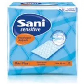 Sani Sensitive - Maxi Plus Υποσέντονα 90x60 cm, 15τμχ