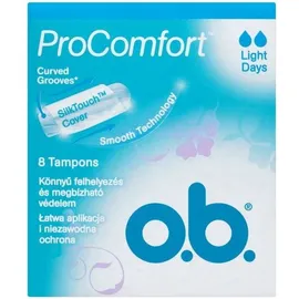 OB - Pro Comfort Light Days Ταμπόν 8 Τεμάχια