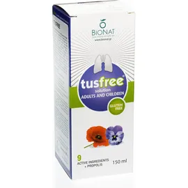 Bionat Tusfree Σιρόπι για τον Ξηρό - Παραγωγικό Βήχα 150ml