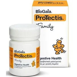 Biogaia Protectis Family με γεύση Λεμόνι, 60tabs