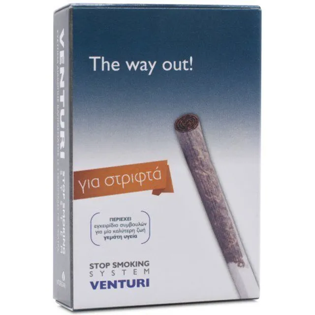 Vitorgan Venturi Stop Smoking System Φίλτρα Για Στριφτά Τσιγάρα, 4τμχ -  Fedra
