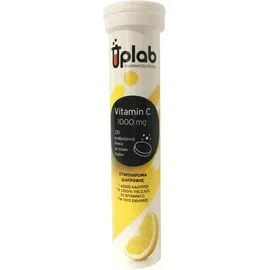 Uplab Vitamin C 1000mg, 20 αναβράζοντα δισκία με γεύση λεμόνι