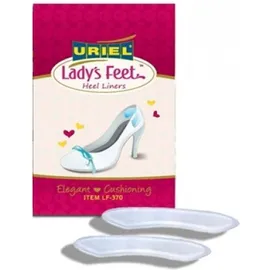 URIEL LF370 Επίθεμα Gel για το Πίσω Μέρος της Φτέρνας, 2τμχ