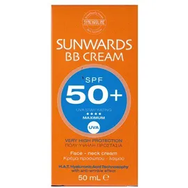 Synchroline Sunwards BB Face Cream SPF50+ Αντηλιακή Κρέμα Προσώπου με Χρώμα, 50ml
