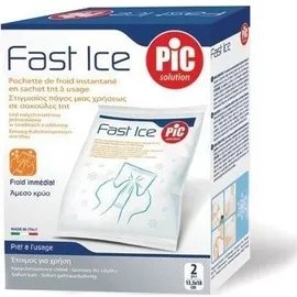 Pic Comfort Solution Fast Ice 13.5cm x 18cm, Στιγμιαίος Πάγος μιας Χρήσης, 2τμχ