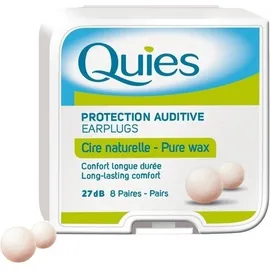 Quies Wax Earplugs Κέρινες Ωτοασπίδες, 8 Ζεύγη