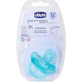 Chicco Physio Soft Πιπίλα Σιλικόνης Χρώμα:Σιέλ 0-6m+ 1 Τεμάχιο [02713-20]