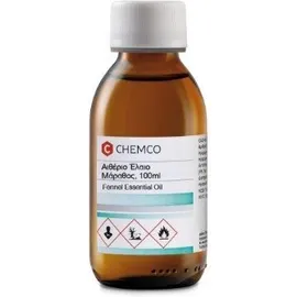 Chemco Fennel Essential Oil Αιθέριο Έλαιο Μάραθος, 100ml