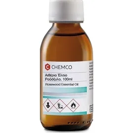 Chemco Rosewood Essential Oil Αιθέριο Έλαιο Ροδόξυλο, 100ml
