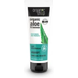 Natura Siberica Organic Shop Αλόη & Κερί Μέλισσας, Κρέμα - Gel Χεριών Και Νυχίων, 75ml