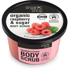 Natura Siberica Organic Shop Raspberry & Sugar Scrub Σώματος, 250ml