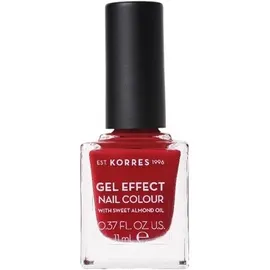 Korres Gel Effect Nail Colour 56 Celebration Red, 11ml