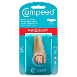 Compeed Toe Blisters Plasters Επιθέματα Για Φουσκάλες 8 Τεμάχια 