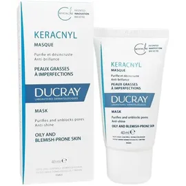 Ducray Keracnyl Masque Triple Action  Μάσκα Προσώπου Για Μικτά-λιπαρά Δέρματα 40ml
