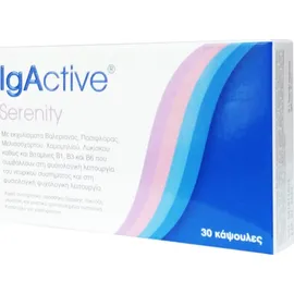 Novapharm Igactive Serenity Συμπλήρωμα Διατροφής Του Νευρικού Συστήματος 30 Κάψουλες