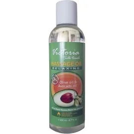 Victoria Silk Touch Massage Oil Relaxing Avocado Oil Έλαιο Μασάζ 200ml