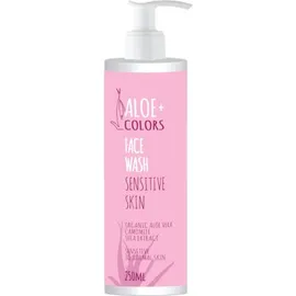 Aloe Plus Aloe Colors Face Wash Sensitive Skin Καθαριστικό Gel Προσώπου 250ml