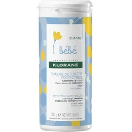Klorane Bebe Poudre De Toilette Protectrice Προστατευτική Πούδρα Για Μετά Τον Καθαρισμό Του Μωρού  100gr -25%