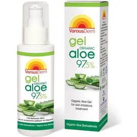VarousDerm Gel Organic Aloe 97,5% Γέλη Βιολογικής Αλόης Για Αντιμετώπιση Ερεθισμών Του Δέρματος - 100ml