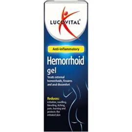 Naturalia Lucovital Hemorrhoid Gel Για Την Αντιμετώπιση Των Εξωτερικών Αιμορροϊδων - 40ml