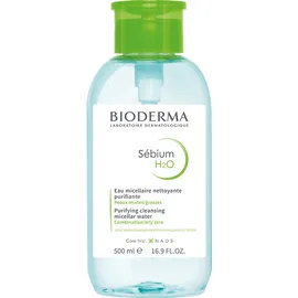 Bioderma Sebium H2O Νερό Ντεμακιγιάζ Για Μικτό - Λιπαρό Δέρμα Με Αντίστροφη Αντλία 500ml