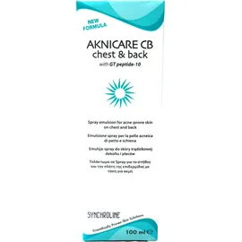 Synchroline Aknicare Spray Για Περιπτώσεις Ακμής Στην Πλάτη & Στέρνο - 100ml