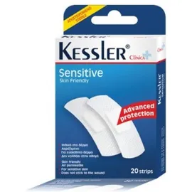 Kessler Sensitive Skin Friendly Strips Αυτοκόλλητα - 20 Τεμάχια