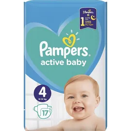 Pampers Active Baby Μέγεθος 4 (9-14kg) 17 Πάνες