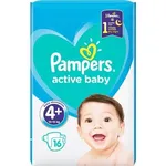 Pampers Active Baby Μέγεθος 4+ (10-15kg) 16 Πάνες