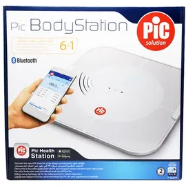Pic Bodystation Multifunction Digital Scale 6 In 1 Ψηφιακή Ζυγαριά Με Bluetooth 1 Τεμάχιο