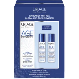 Uriage PROMO Κατά Της Γήρανσης Age Protect Multi Action Cream 40ml & Serum 10ml & Night Cream 10ml
