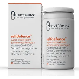 Nutramins Selfdefence Συμπλήρωμα Για Το Ανοσοποιητικό 30 Κάψουλες