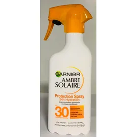 Garnier Ambre Solaire Family Trigger SPF30 Protection 24h Hydration Αντηλιακό Spray 300ml