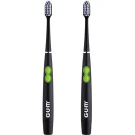 Gum Activital Sonic Battery Soft Μαύρη Οδοντόβουρτσα Με Μπαταρία 4100 1+1 ΔΩΡΟ