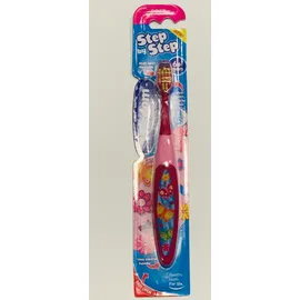 Wisdom Step By Step Toothbrush 6 Ετών+ Παιδική Οδοντόβουρτσα Μαλακή Χρώμα:Φούξια 1 Τεμάχιο