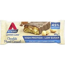 Atkins Advantage Chocolate Peanut Caramel Μπάρα Με Γεύση Καραμέλα 60gr