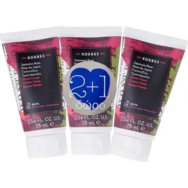 Korres PROMO Japanese Rose Hand Cream Κρέμα Χεριών 2+1 ΔΩΡΟ 3x75ml