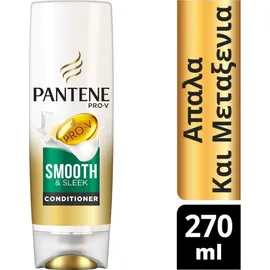 Pantene Pro V Smooth & Sleek Conditioner Κρέμα Μαλλιών για Απαλά Μαλλιά 270ml