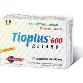 Bionat Tioplus Retard 600 Συμπλήρωμα Διατροφής Για Την Νευροπάθεια 30 Ταμπλέτες