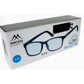 Montana Eyewear Blue Light Filter PC Protection Dark Blue +0,00 Γυαλιά Ανάγνωσης Με Φίλτρο Μπλε Φωτός [BLF73B]