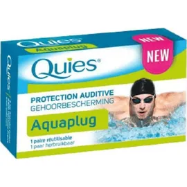 Pharma Q Quies Aquaplug Ωτοασπίδες Σιλικόνης Για Κολυμβητές 1 Ζεύγος