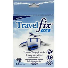 Uni-Pharma Travelfix ODF Διασπειρόμενες Ταινίες Για Την Ναυτία 10 Ταινίες